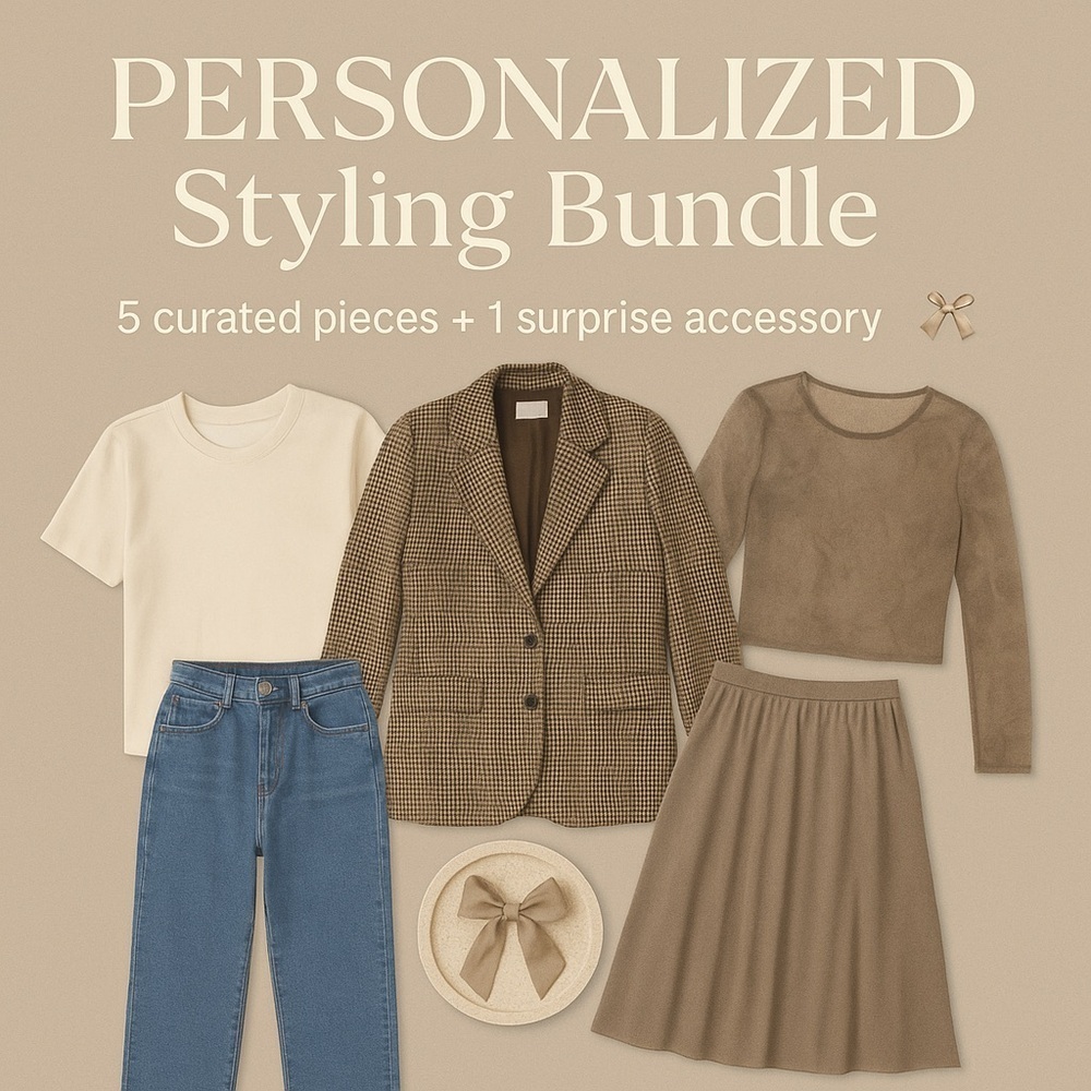 ✨ PERSONALIZED STYLING BUNDLE – 5 Pieces + 1 Accessory